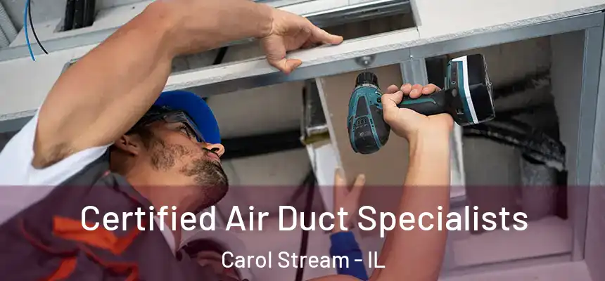 Certified Air Duct Specialists Carol Stream - IL