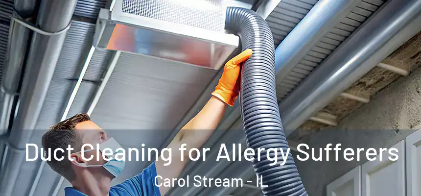 Duct Cleaning for Allergy Sufferers Carol Stream - IL